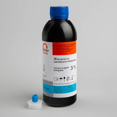 Жидкость антисептическая гипохлорит натрия 3% - Медицинские расходные материалы