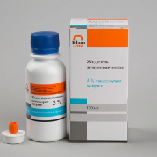 Жидкость антисептическая гипохлорит натрия 3% - ЗДРАВДЕНТ МАРКЕТ - медицинские расходные материалы