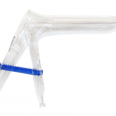 Гинекологическое зеркало ( прозрачное) размер М, фиксатор синий ( ООО «Медицинский изделия») - ЗДРАВДЕНТ МАРКЕТ - медицинские расходные материалы