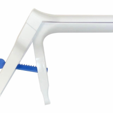 Гинекологическое зеркало ( белое) размер М, фиксатор синий ( ООО «Медицинский изделия») - ЗДРАВДЕНТ МАРКЕТ - медицинские расходные материалы