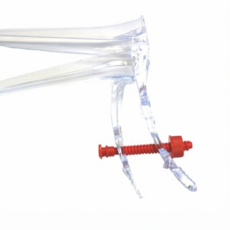 Гинекологическое зеркало Тип 1 (винтовой фиксатор) размер S, красный  (ООО «Беримед») - ЗДРАВДЕНТ МАРКЕТ - медицинские расходные материалы