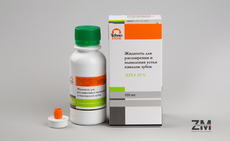 Жидкость для расширения и выявления устья каналов зубов - Медицинские расходные материалы