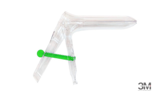 Гинекологическое зеркало ( прозрачное) размер L, фиксатор зеленый ( ООО «Медицинский изделия»)  - ЗДРАВДЕНТ МАРКЕТ - медицинские расходные материалы