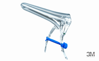 Гинекологическое зеркало Тип 1 (винтовой фиксатор) размер М, синий  (ООО «Беримед») - ЗДРАВДЕНТ МАРКЕТ - медицинские расходные материалы